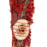 Something Different Rosemary Smudge Stick Wand Red Jasper 6in (British brand)