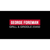 George Foreman large variable temp grill and griddle (British brand)