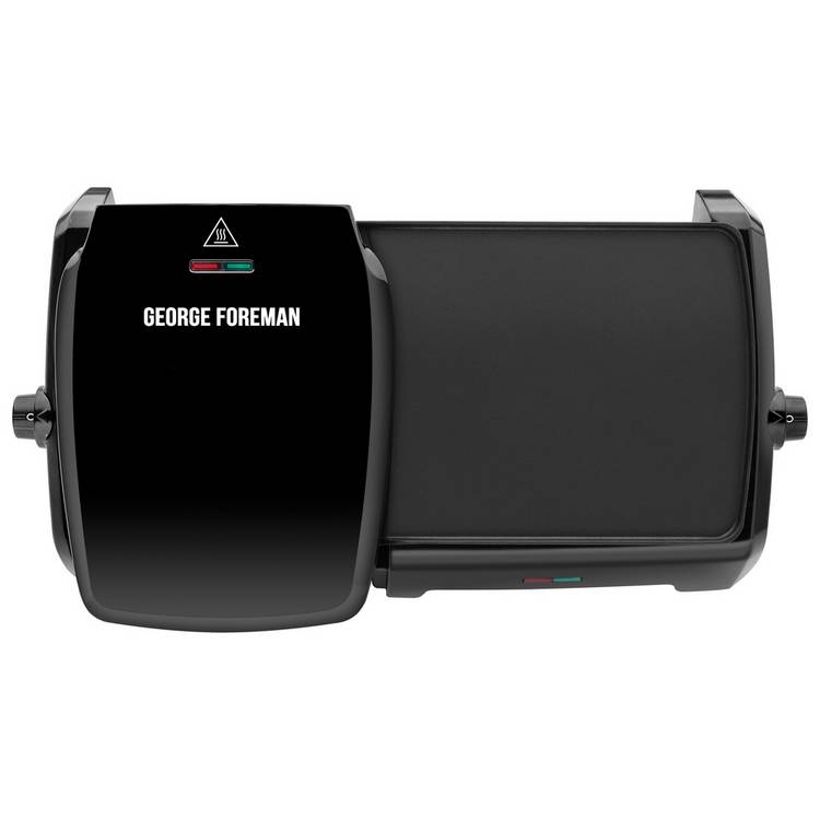 George Foreman large variable temp grill and griddle (British brand)