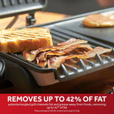 George Foreman large variable temp grill and griddle (British brand)