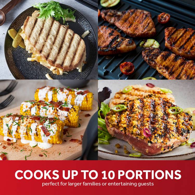 George Foreman large variable temp grill and griddle (British brand)