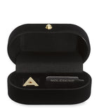 Moleskine gold-plated A notebook charm, imported from the UK