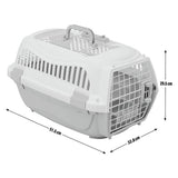 Top loading pet carrier medium with dual doors, UK version