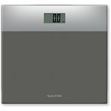 Salter glass bathroom scale silver (British brand)