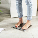 Salter glass bathroom scale silver (British brand)