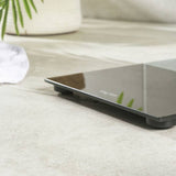 Salter glass bathroom scale silver (British brand)