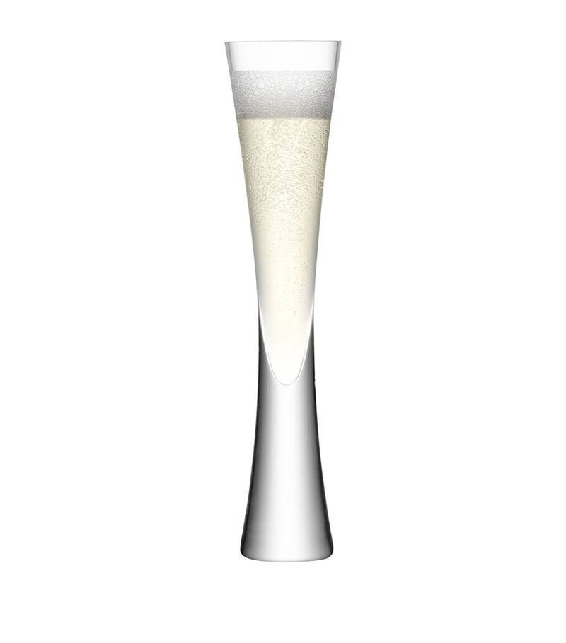 LSA International Moya champagne flutes and ice bucket serving set, UK version