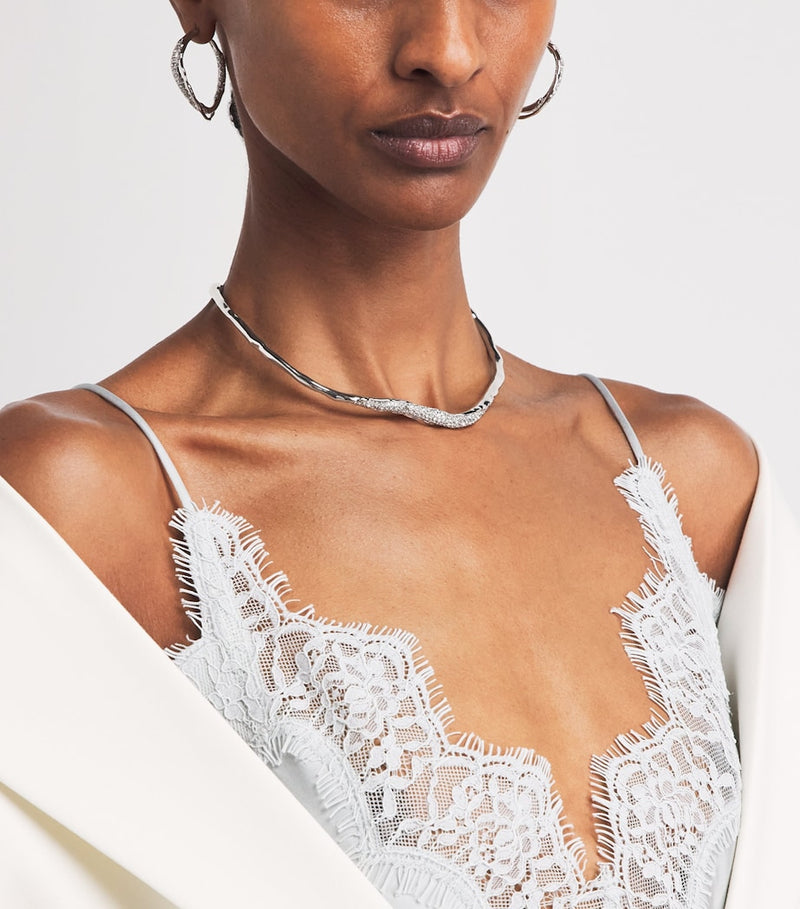 Alexis Bittar Solanales skinny collar necklace (British brand)