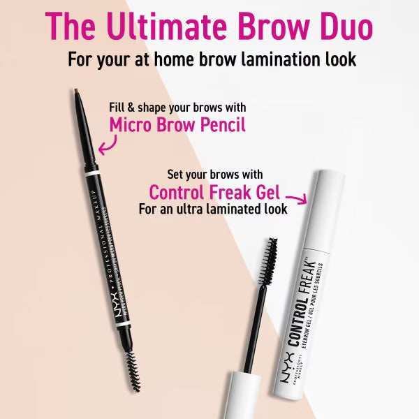 NYX Control Freak eye brow gel clear, imported from the UK