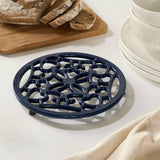 Argos Habitat Cast Iron Trivet - Navy - 20cm- Buy online at McGrocer