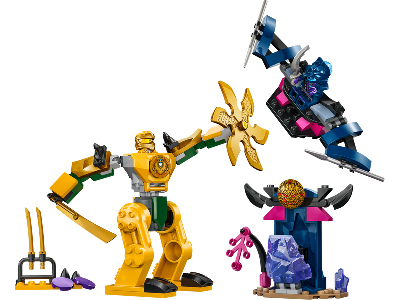 LEGO Ninja Mech Arin's Battle 104 Pieces - British product