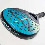 Decathlon React Soft padel racket green black, imported from the UK