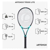 Decathlon TR500 Lite tennis racket green 265g (British brand)