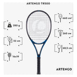 Decathlon TR500 tennis racket grip 1 280g, UK version