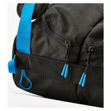 Decathlon 9-racket tennis bag black and blue (British brand)