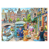 Wasgij jigsaw puzzle Moving Day 1000 pieces - British product