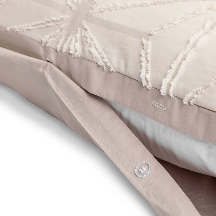 Argos Home tufted bedding set double natural, UK version