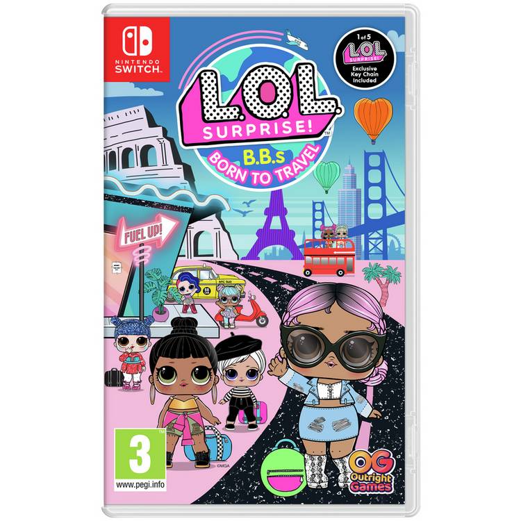 L.O.L Surprise! B.B.s Born To Travel Nintendo Switch game - British product