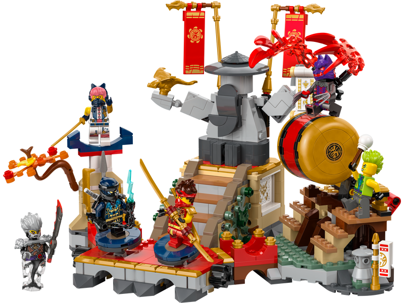 LEGO NINJAGO Tournament Battle Arena building set 659 pieces (British brand)