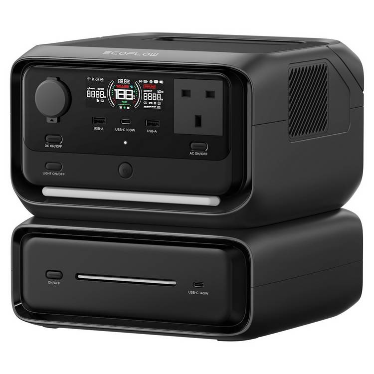 EcoFlow River 3 Max portable power station 572Wh, UK version