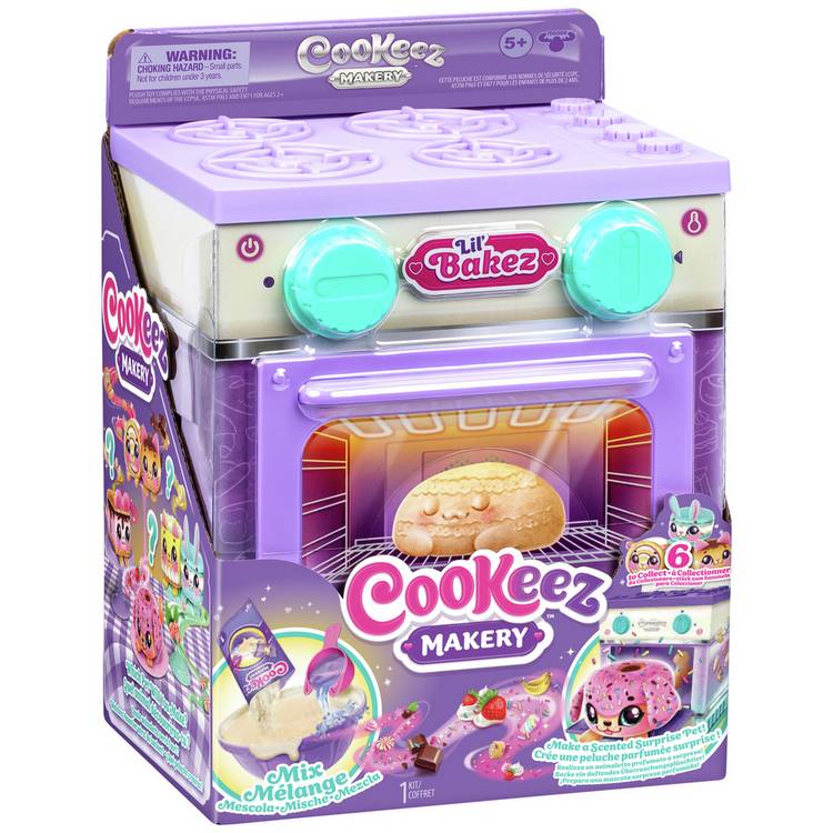 Cookeez Makery Lil' Bakez toy oven playset, UK version