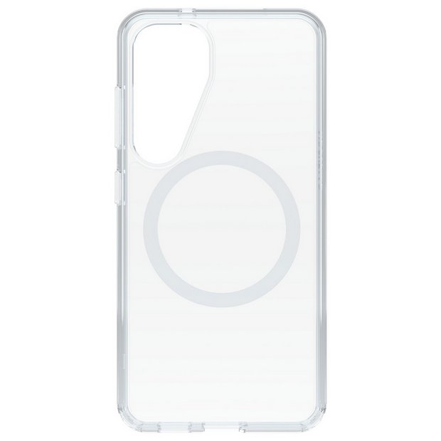 OtterBox Symmetry magnetic clear case for Samsung Galaxy S25 (British brand)