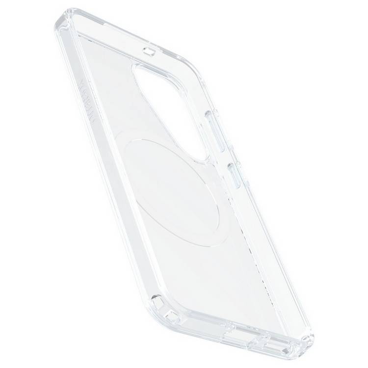 OtterBox Symmetry magnetic clear case for Samsung Galaxy S25 (British brand)