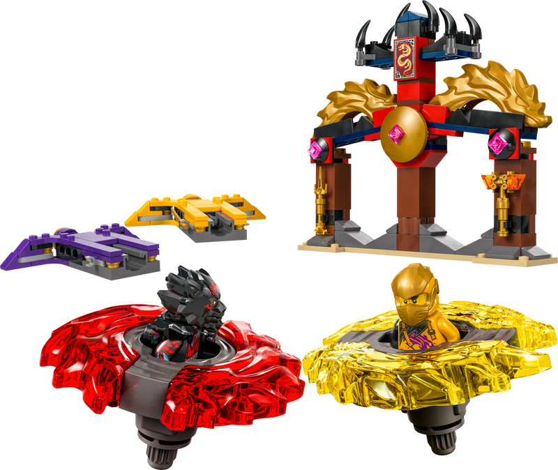LEGO NINJAGO Dragon Spinjitzu Battle Pack building set - British product