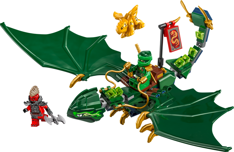 LEGO Lloyd's Green Forest Dragon playset, UK version