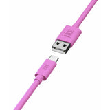 Juice USB-C charging cable pink 2m, UK version