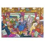 Wasgij puzzle Retro Mystery 9 Great Train Robbery 1000 pieces, imported from the UK