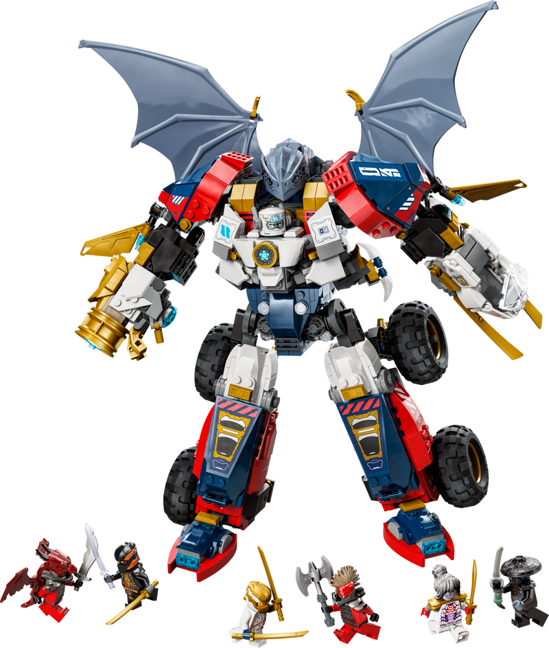 LEGO NINJAGO Zane's Ultra Combiner Mech 1187 pieces (British brand)