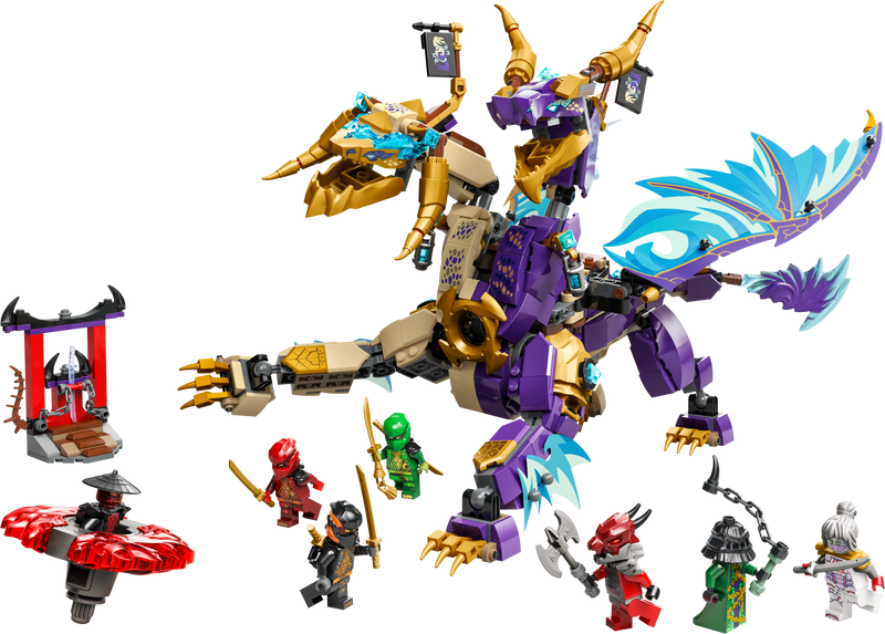 LEGO NINJAGO Arc Dragon of Focus Playset 869 Pieces - British product