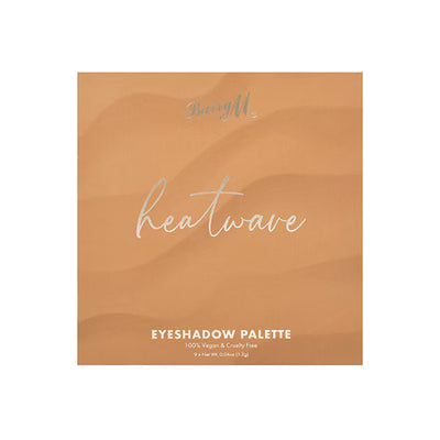 Barry M Heatwave Lidschatten-Palette 9 Farbtöne Make-up Kosmetik
