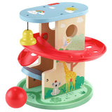 Fisher-Price Wooden Treehouse Ball Run baby toy - (British brand)