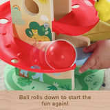 Fisher-Price Wooden Treehouse Ball Run baby toy - (British brand)