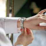 Sekonda ladies white dial silver alloy watch, UK version