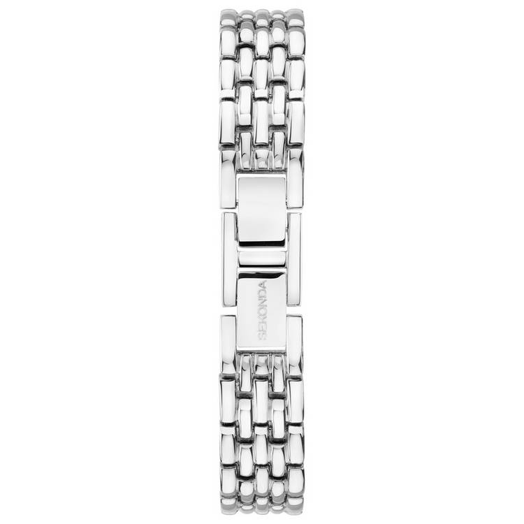 Sekonda ladies white dial silver alloy watch, UK version