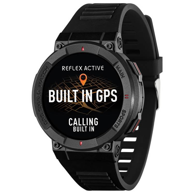 Reflex Active Venture GPS smart watch one size (British brand)