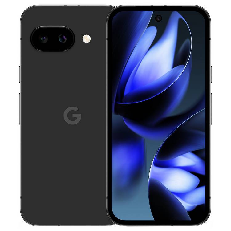 Google Pixel 9a smartphone Obsidian 128GB (British brand)