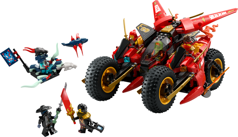 LEGO Ninjago Ninja Combat Vehicle 561 pieces, imported from the UK