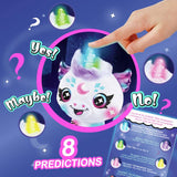 Airbrush unicorn plush toy with light-up horn, imported from the UK