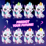 Airbrush unicorn plush toy with light-up horn, imported from the UK