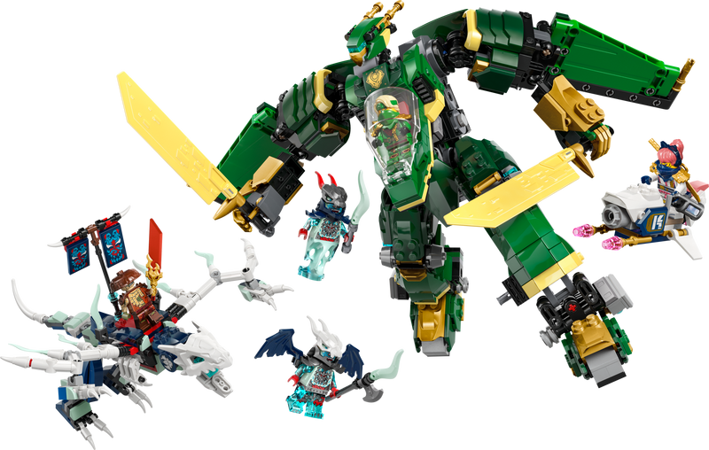 LEGO Lloyd's Jet Mech 1112 Piece NINJAGO, UK version