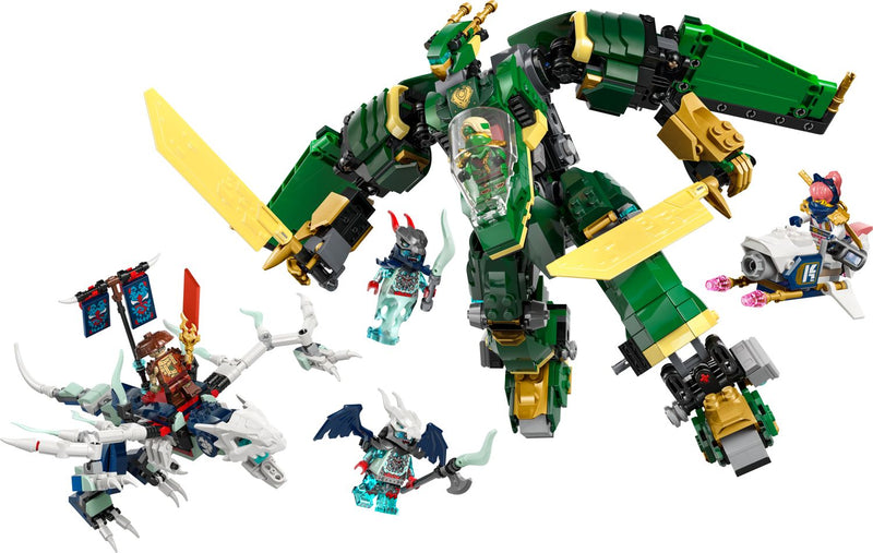 LEGO Lloyd's Jet Mech 1112 Piece NINJAGO, UK version