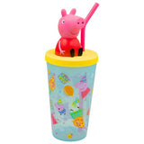 Hox Peppa Pig 3D travel tumbler 450ml (British brand)