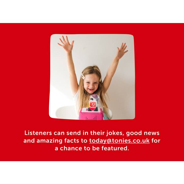 tonies Daily Show audio pocket Tonie for kids - British product