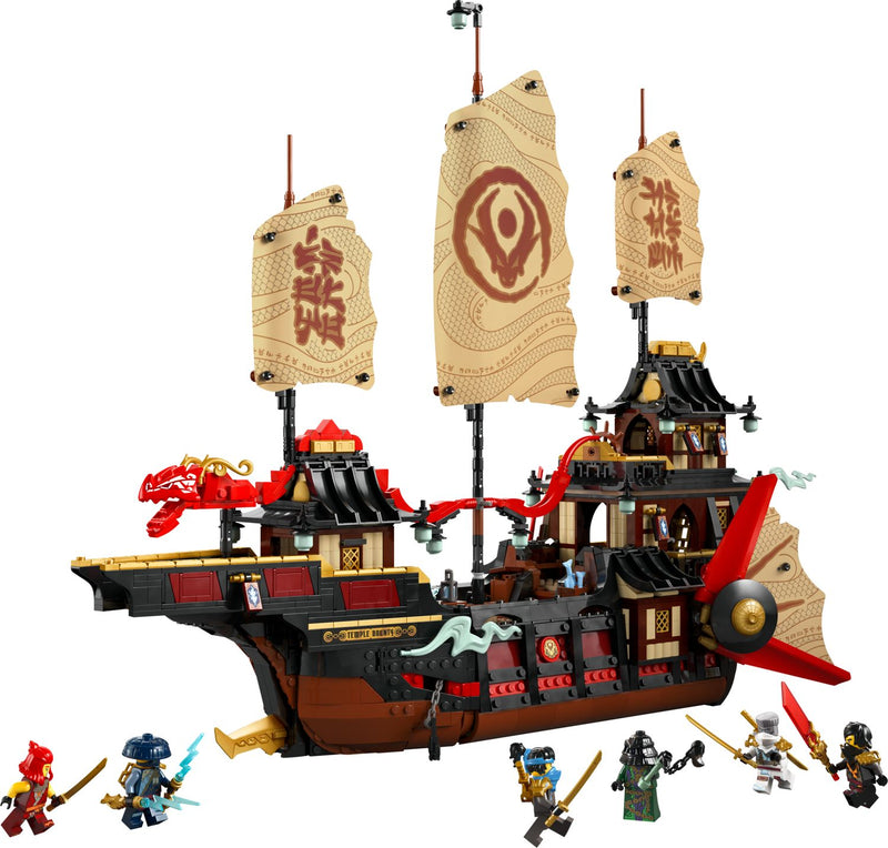 LEGO NINJAGO ship model The Temple Bounty 2387 Pieces (British brand)