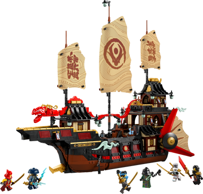 LEGO NINJAGO The Temple Bounty Building Set 2387 Pieces