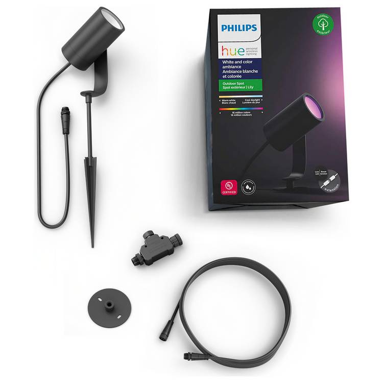 Philips Hue Lily outdoor spot light extension, imported from the UK